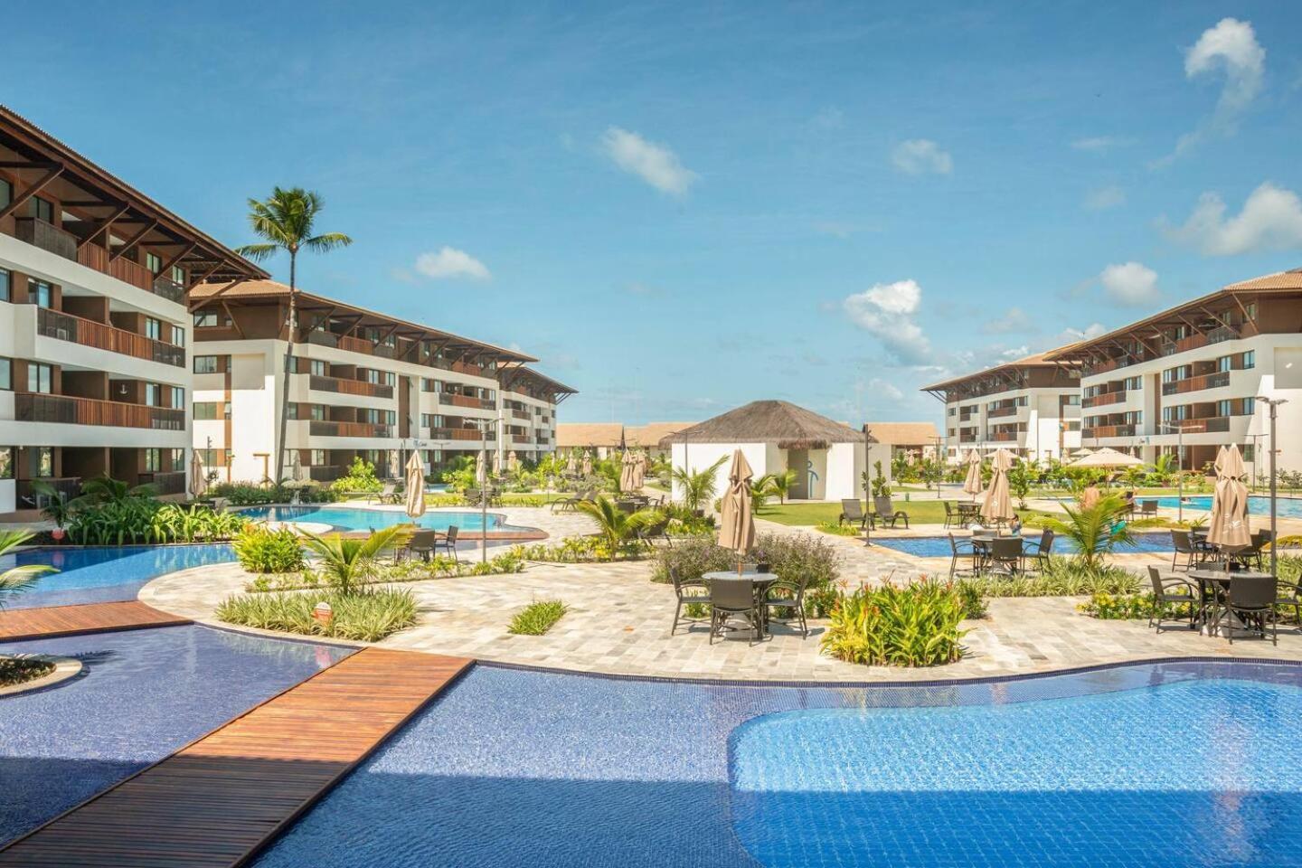 Cupe Beach Living Resort Beira Mar Porto De Galinhas Flat Luxo Sofisticado 3Qts Dış mekan fotoğraf