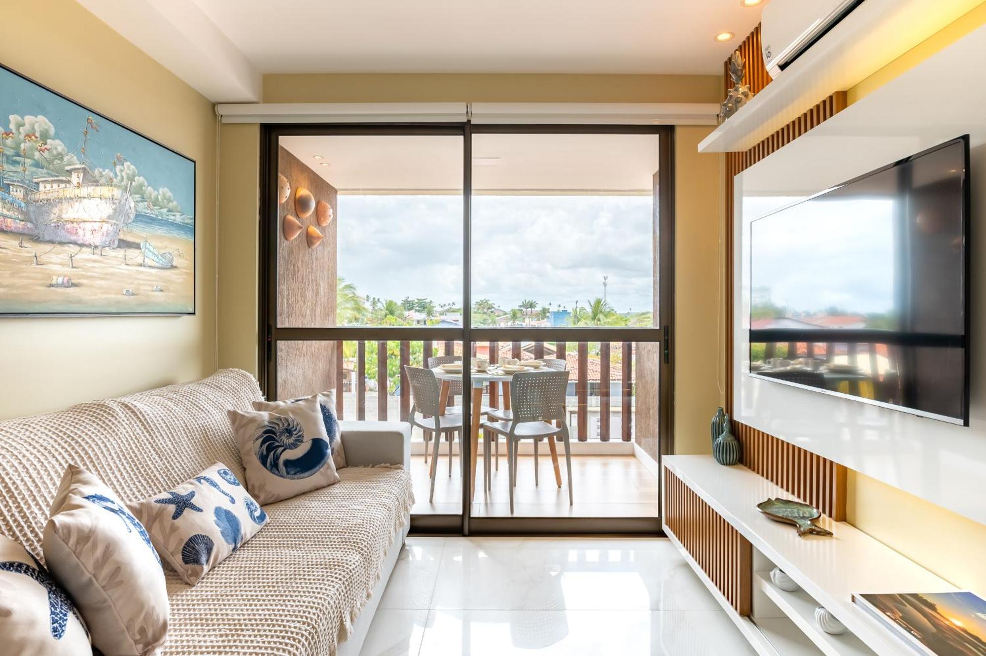 Cupe Beach Living Resort Beira Mar Porto De Galinhas Flat Luxo Sofisticado 3Qts Dış mekan fotoğraf